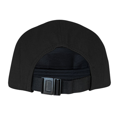 FIVE PANEL CAP - FALCON BADGE - BLACK