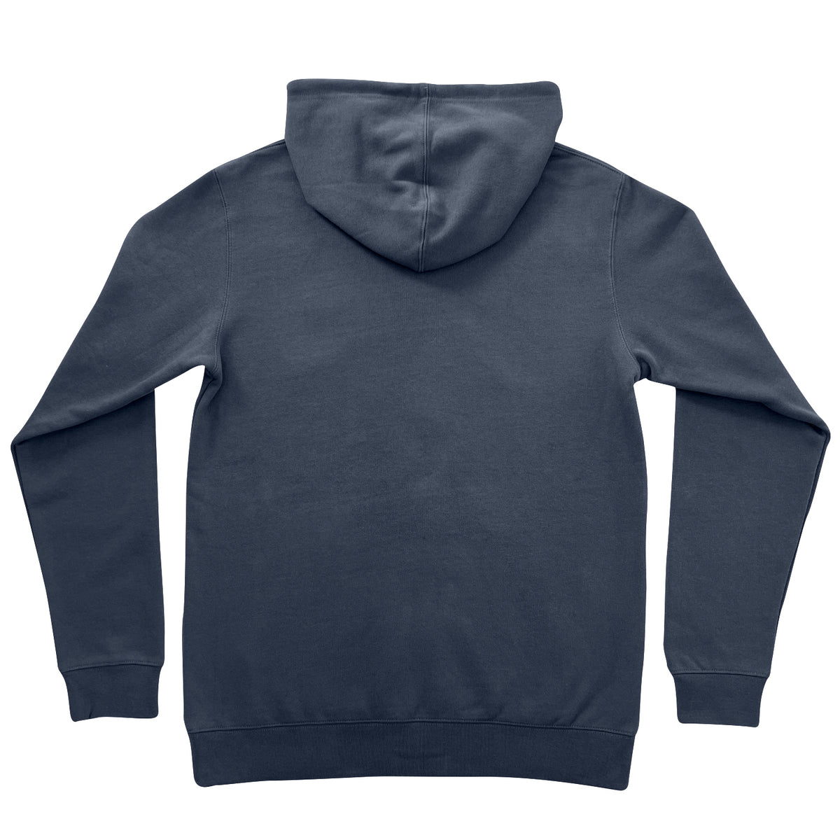 HEAVY HOODIE - SUNRISE PRINT - SLATE BLUE